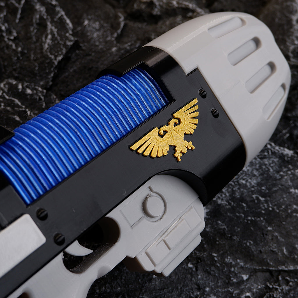 Warhammer 40K 1:1 Scale Pistol Prop Replica – Bolt Pistol, Plasma Pistol or Laspistol Eco-Resin Cosplay Collectible