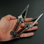 Valorant Kuronami Black Wave Blade Dual Dagger 18cm Heavy Metal Replica – Display Cosplay Collectible