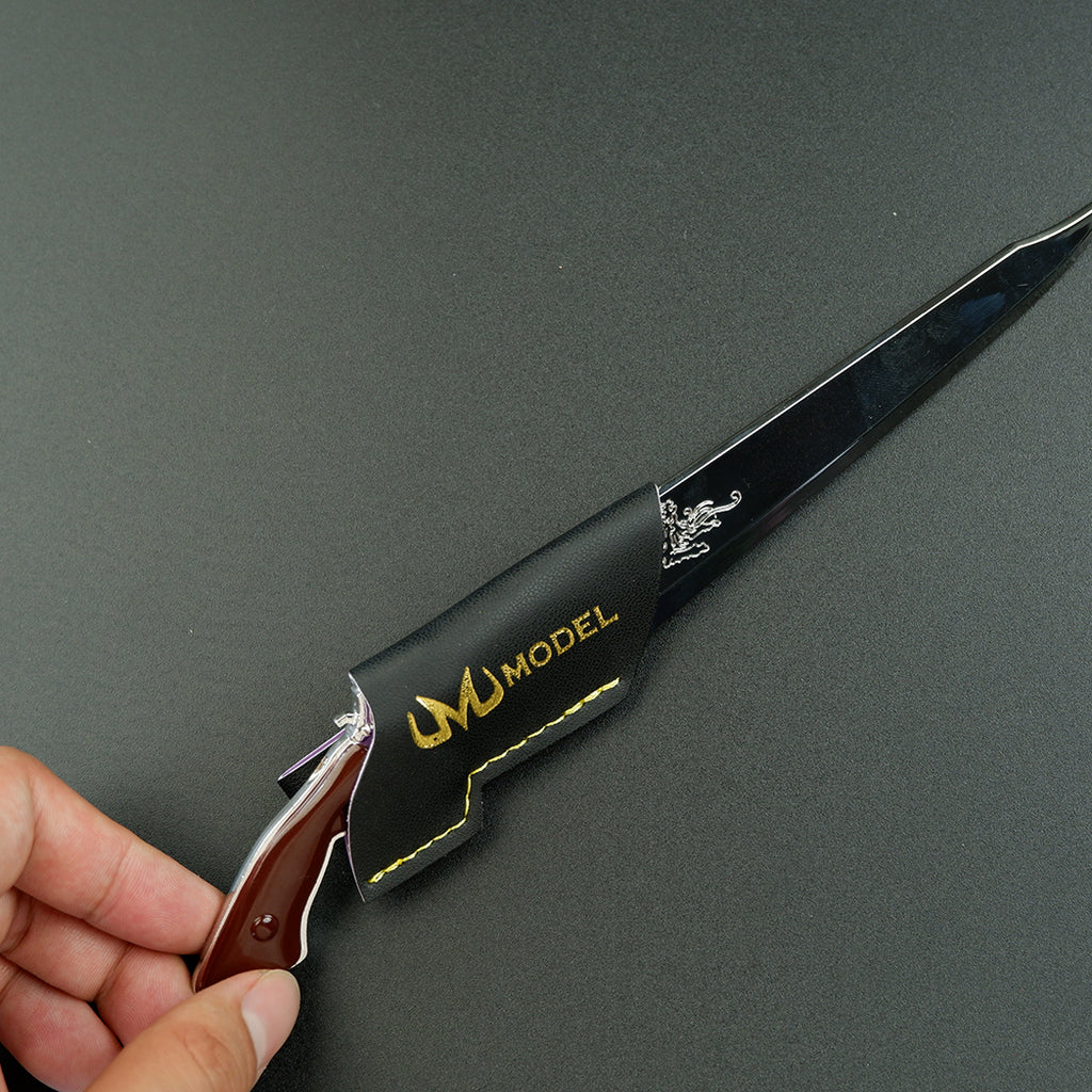 Final Fantasy VIII Squall Leonhart Revolver Gunblade 22cm Metal Replica – FF8 Display Collectible