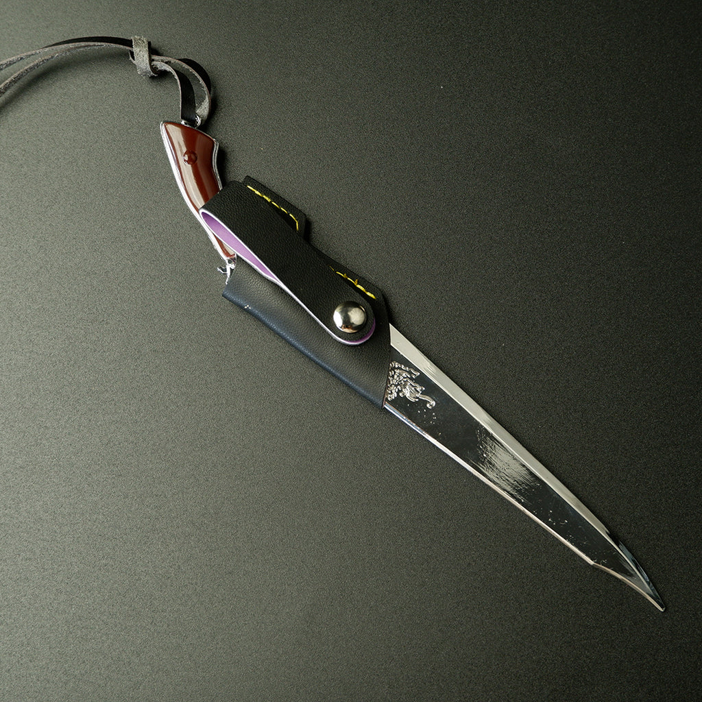 Final Fantasy VIII Squall Leonhart Revolver Gunblade 22cm Metal Replica – FF8 Display Collectible