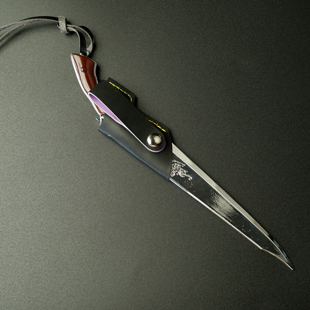 Final Fantasy VIII Squall Leonhart Revolver Gunblade 22cm Metal Replica – FF8 Display Collectible