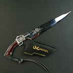 Final Fantasy VIII Squall Leonhart Revolver Gunblade 22cm Metal Replica – FF8 Display Collectible