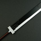 Final Fantasy Cloud Buster Sword Metal Keychain – Zinc Alloy RPG Mini Sword Bag Charm Collectible