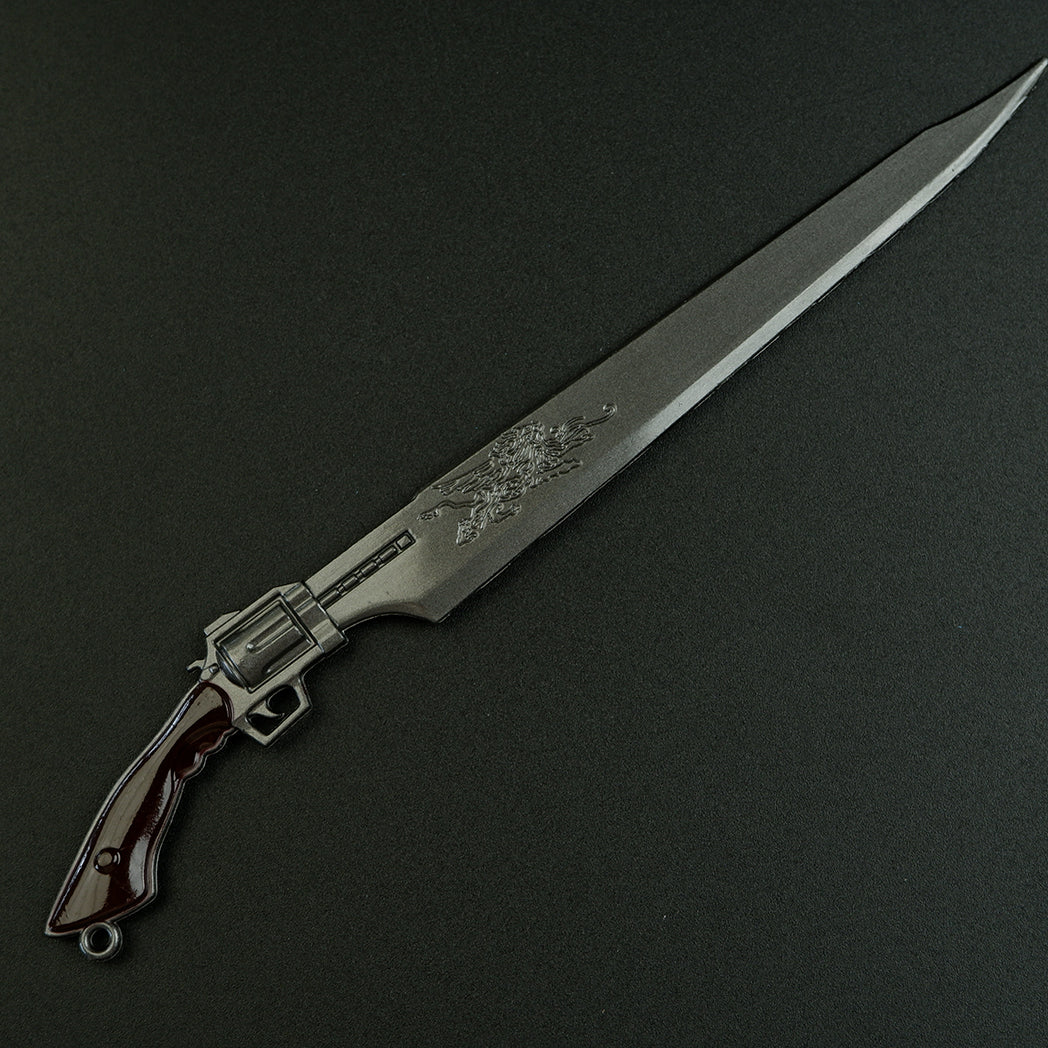 Final Fantasy RPG Weapon Miniature Set – Buster Sword, Invictus & Gunblade Zinc Alloy Display Collectible