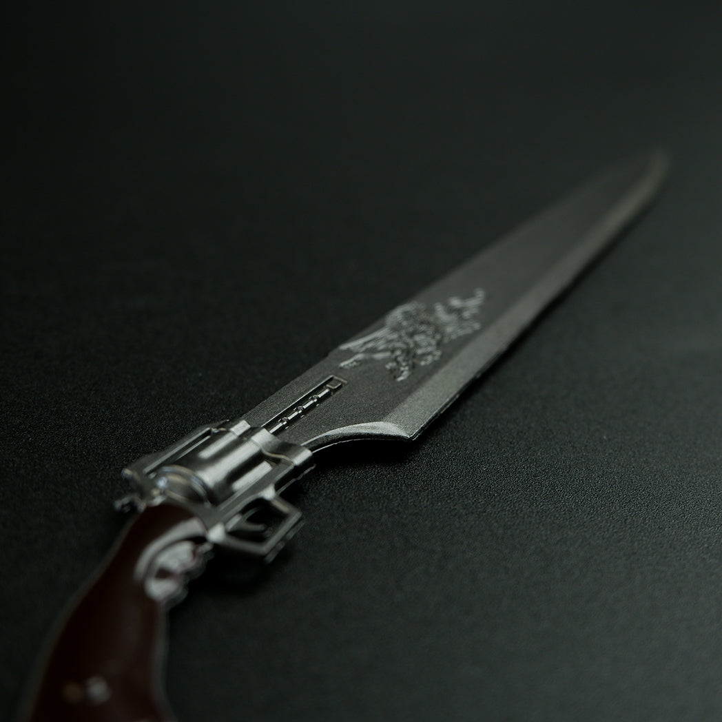 Final Fantasy RPG Weapon Miniature Set – Buster Sword, Invictus & Gunblade Zinc Alloy Display Collectible