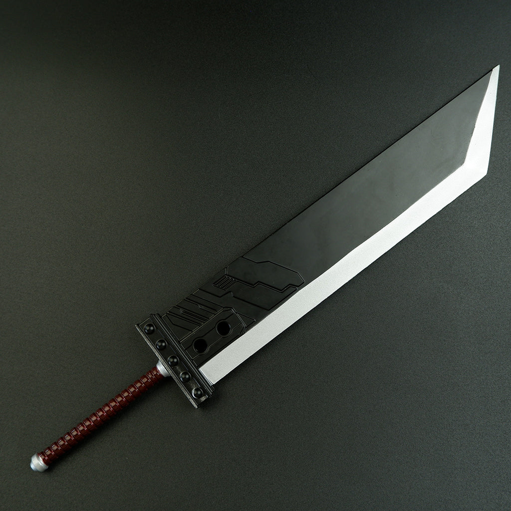 Final Fantasy VII Cloud Strife Buster Sword 35cm Metal Replica – FF7 Remake Display Collectible