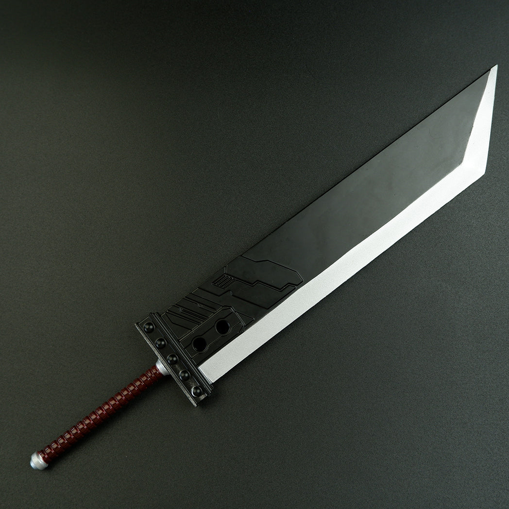Final Fantasy VII Cloud Strife Buster Sword 35cm Metal Replica – FF7 Remake Display Collectible