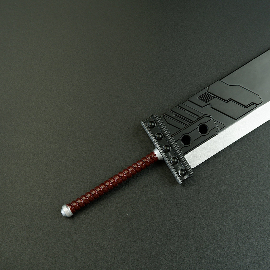 Final Fantasy VII Cloud Strife Buster Sword 35cm Metal Replica – FF7 Remake Display Collectible