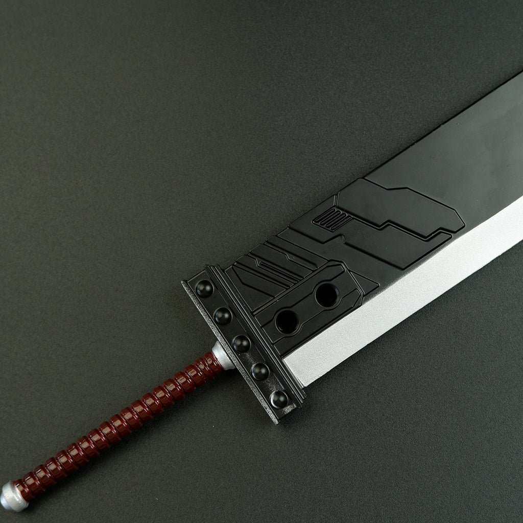 Final Fantasy VII Cloud Strife Buster Sword 35cm Metal Replica – FF7 Remake Display Collectible