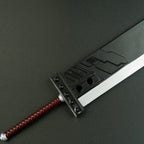 Final Fantasy VII Cloud Strife Buster Sword 35cm Metal Replica – FF7 Remake Display Collectible