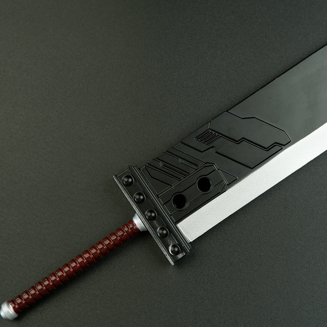 Final Fantasy VII Cloud Strife Buster Sword 35cm Metal Replica – FF7 Remake Display Collectible