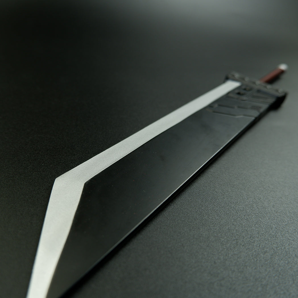 Final Fantasy VII Cloud Strife Buster Sword 35cm Metal Replica – FF7 Remake Display Collectible