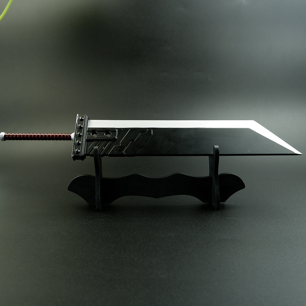 Final Fantasy VII Cloud Strife Buster Sword 35cm Metal Replica – FF7 Remake Display Collectible
