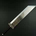 Final Fantasy VII Cloud Strife Buster Sword 35cm Metal Replica – FF7 Remake Display Collectible
