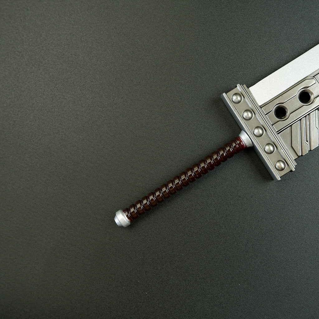 Final Fantasy VII Cloud Strife Buster Sword 35cm Metal Replica – FF7 Remake Display Collectible