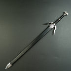 The Witcher Geralt Zireael Steel Sword 30cm Metal Replica – Alloy Display Cosplay Collectible