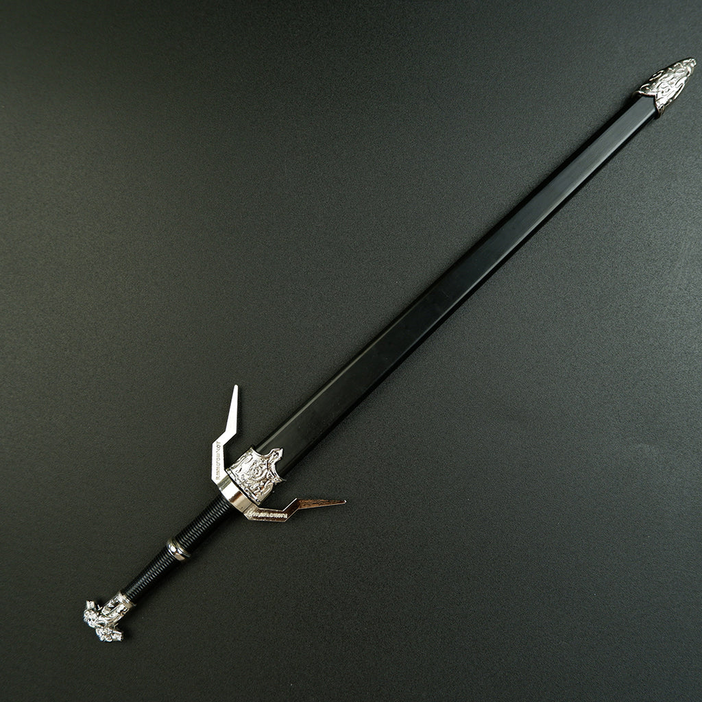 The Witcher Geralt Zireael Steel Sword 30cm Metal Replica – Alloy Display Cosplay Collectible