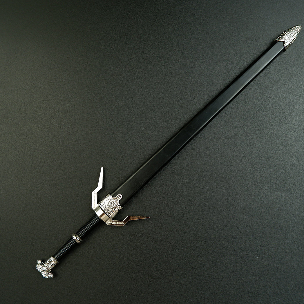 The Witcher Geralt Zireael Steel Sword 30cm Metal Replica – Alloy Display Cosplay Collectible