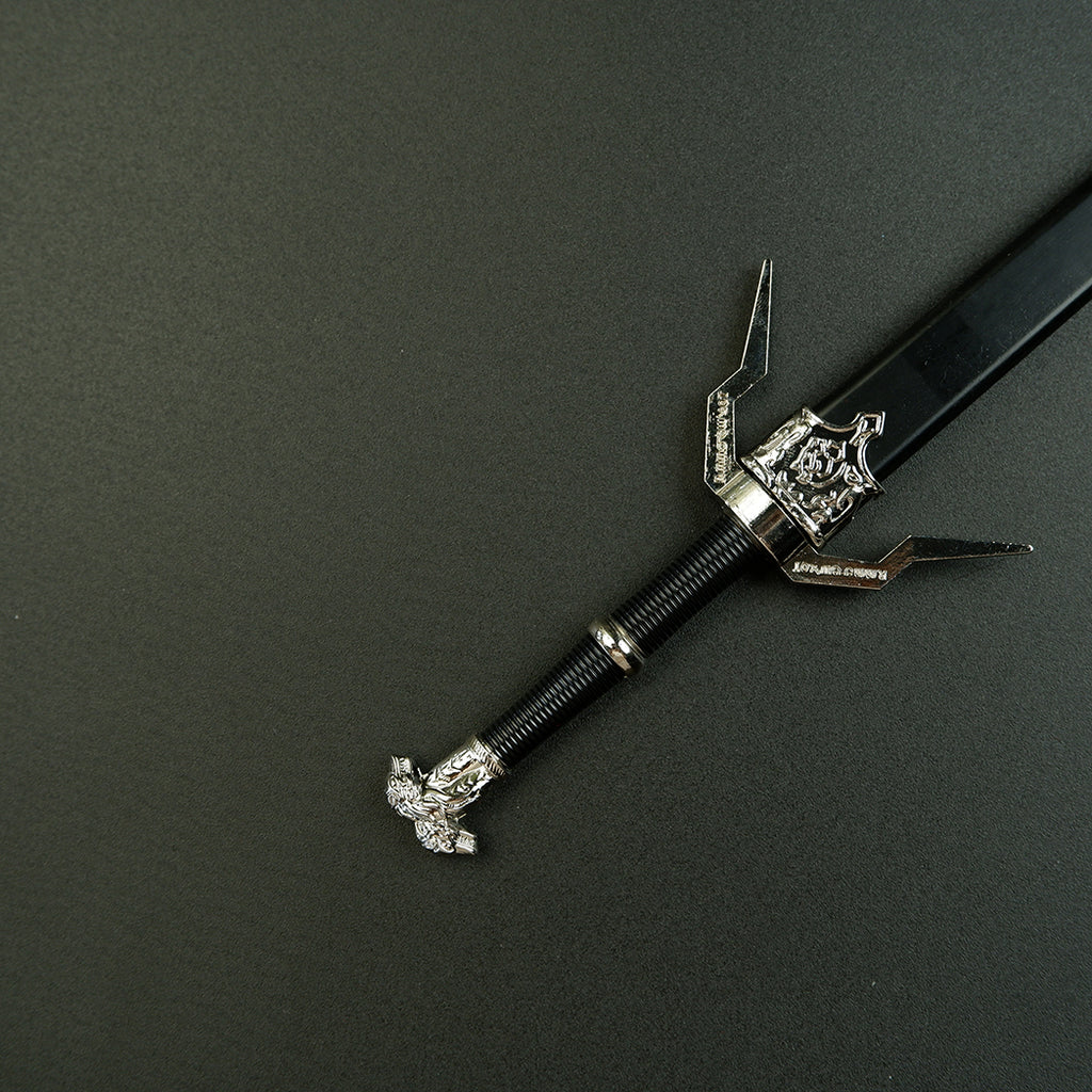 The Witcher Geralt Zireael Steel Sword 30cm Metal Replica – Alloy Display Cosplay Collectible