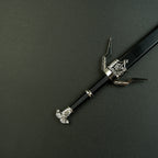 The Witcher Geralt Zireael Steel Sword 30cm Metal Replica – Alloy Display Cosplay Collectible
