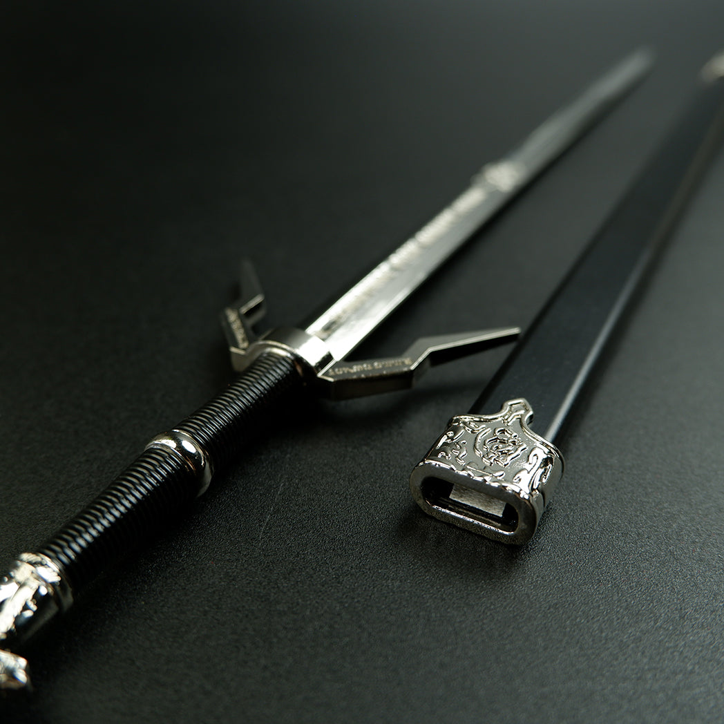 The Witcher Geralt Zireael Steel Sword 30cm Metal Replica – Alloy Display Cosplay Collectible