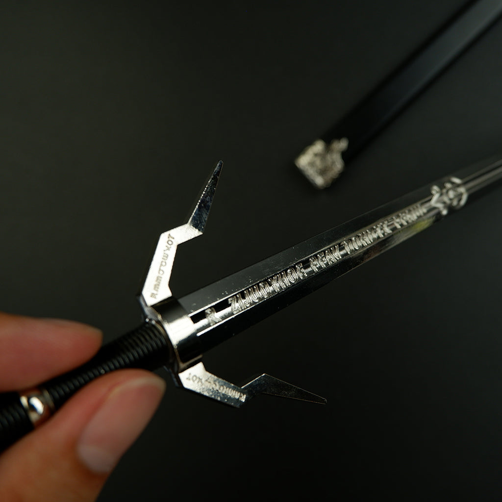 The Witcher Geralt Zireael Steel Sword 30cm Metal Replica – Alloy Display Cosplay Collectible
