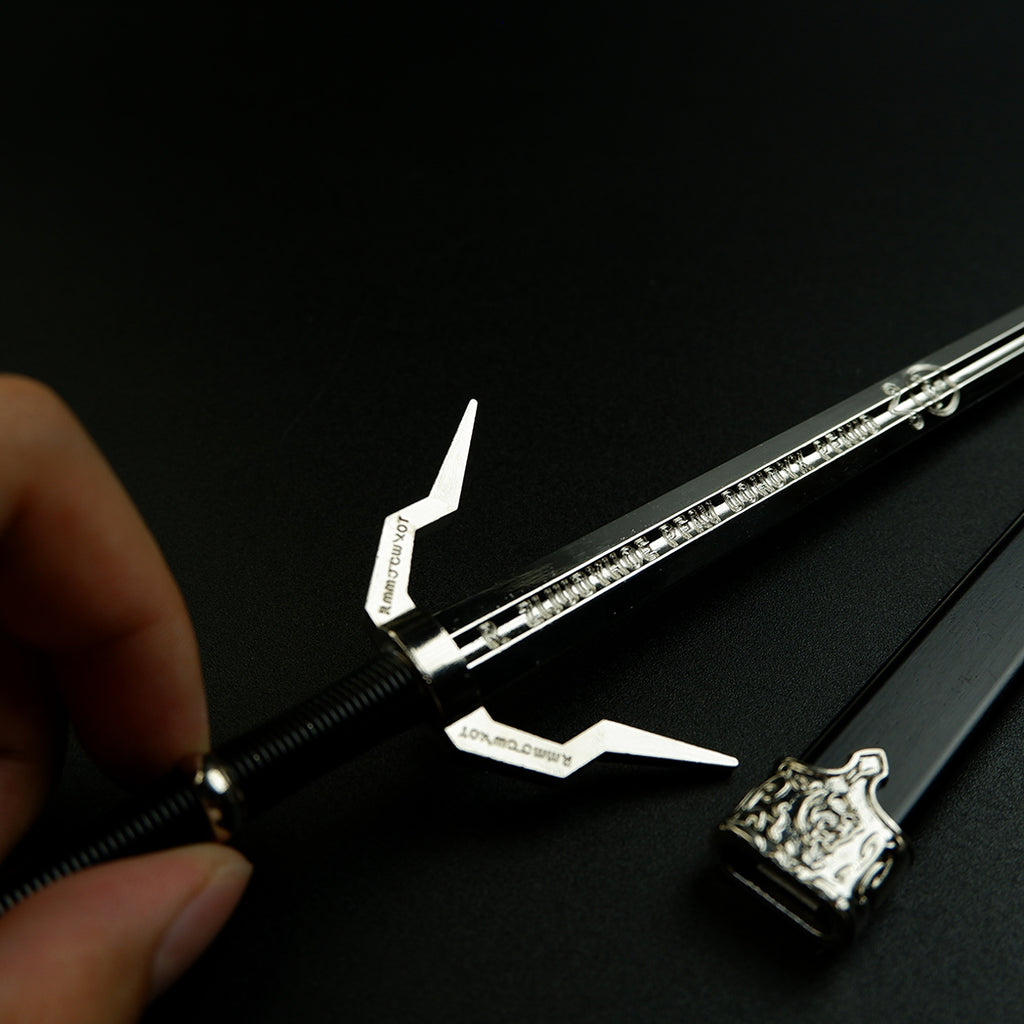 The Witcher Geralt Zireael Steel Sword 30cm Metal Replica – Alloy Display Cosplay Collectible