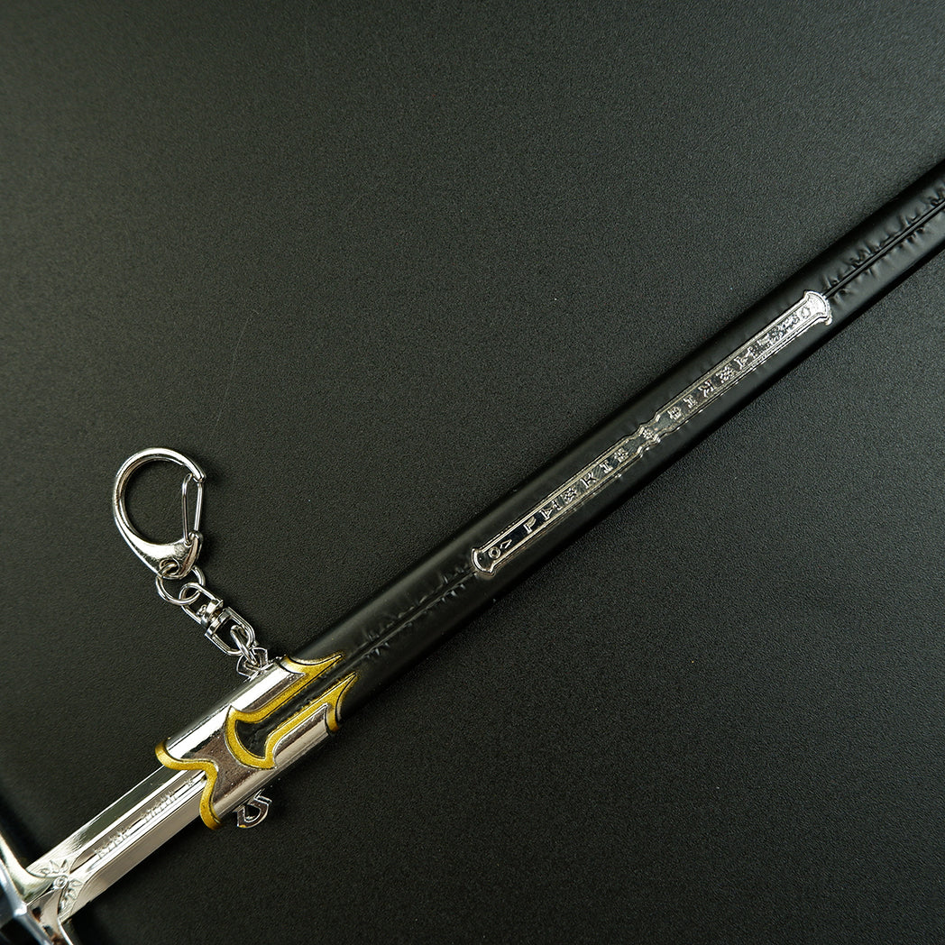 Lord of the Rings Narsil Anduril Sword 30cm Metal Replica with Scabbard – Tolkien Display Collectible