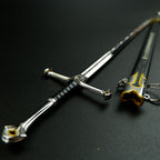 Lord of the Rings Narsil Anduril Sword 30cm Metal Replica with Scabbard – Tolkien Display Collectible