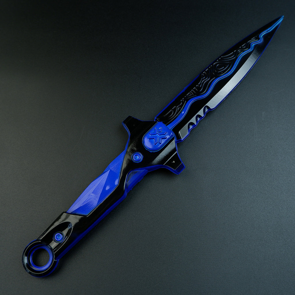 Valorant Tactical Dagger 45cm  LED Glowing Replica – Lightweight Cosplay Display Collectible