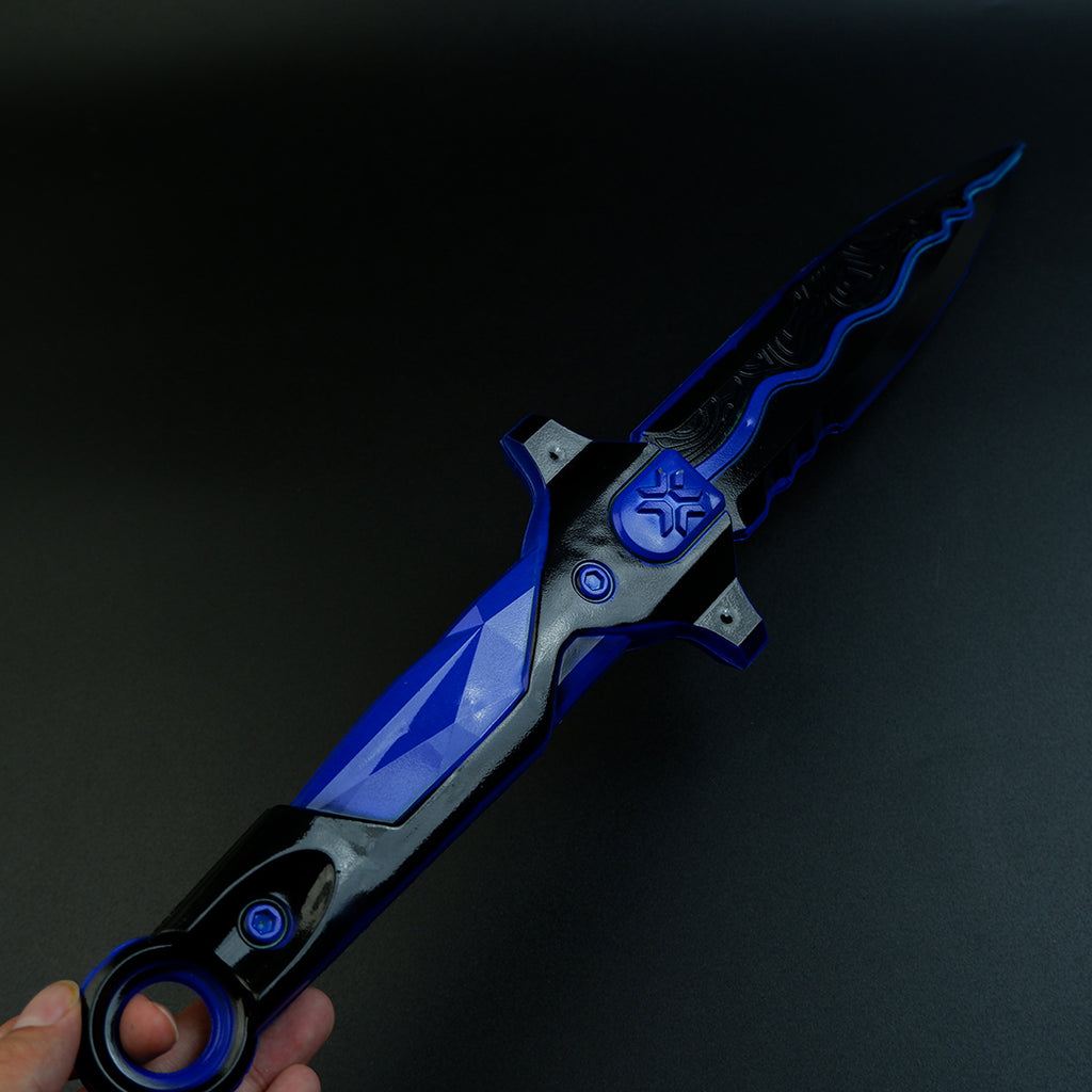 Valorant Tactical Dagger 45cm  LED Glowing Replica – Lightweight Cosplay Display Collectible