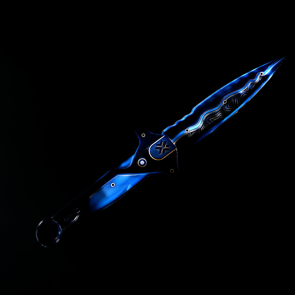 Valorant Tactical Dagger 45cm  LED Glowing Replica – Lightweight Cosplay Display Collectible
