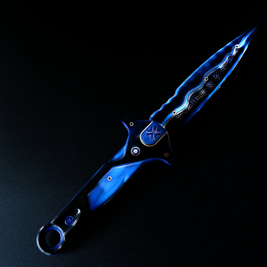 Valorant Tactical Dagger 45cm  LED Glowing Replica – Lightweight Cosplay Display Collectible