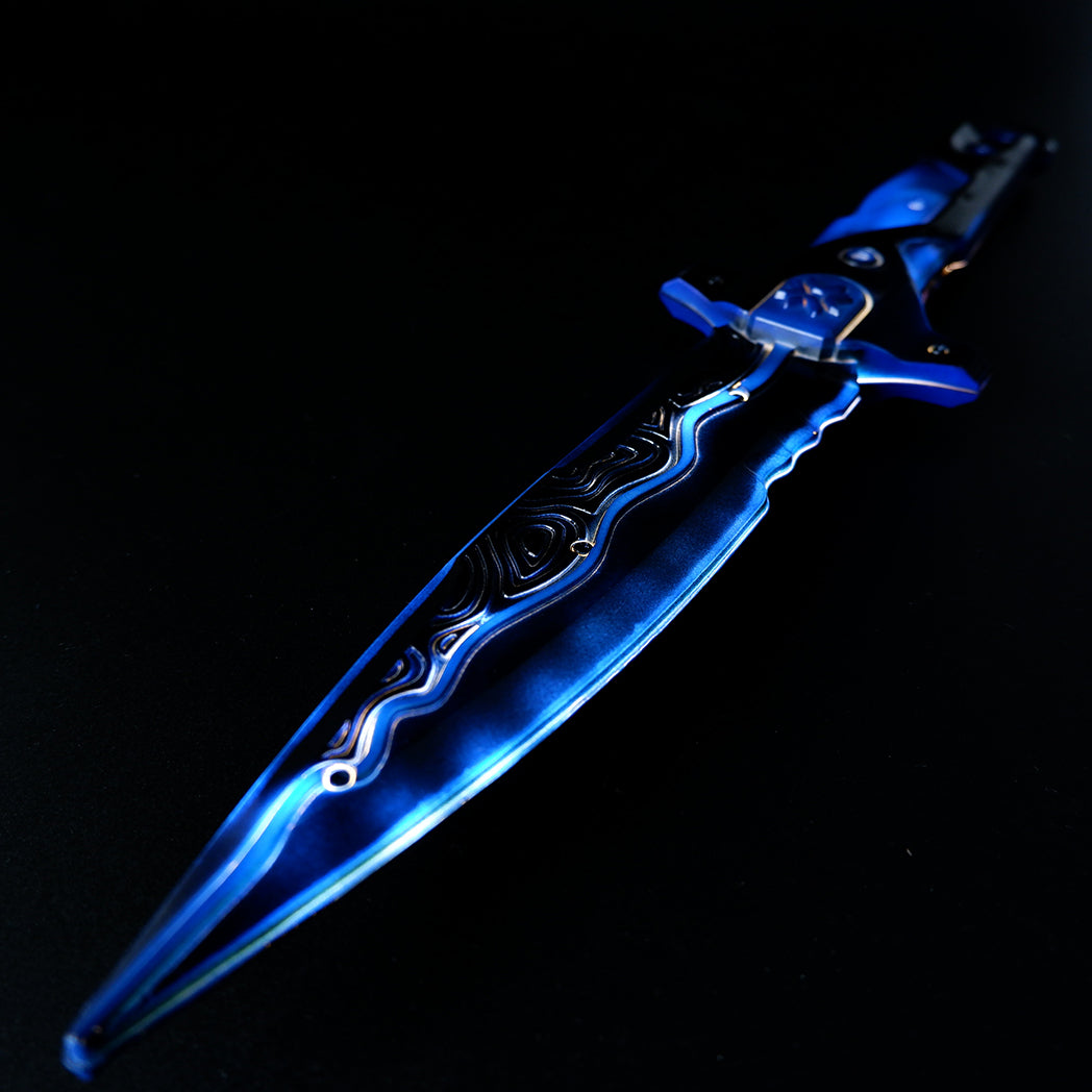 Valorant Tactical Dagger 45cm  LED Glowing Replica – Lightweight Cosplay Display Collectible