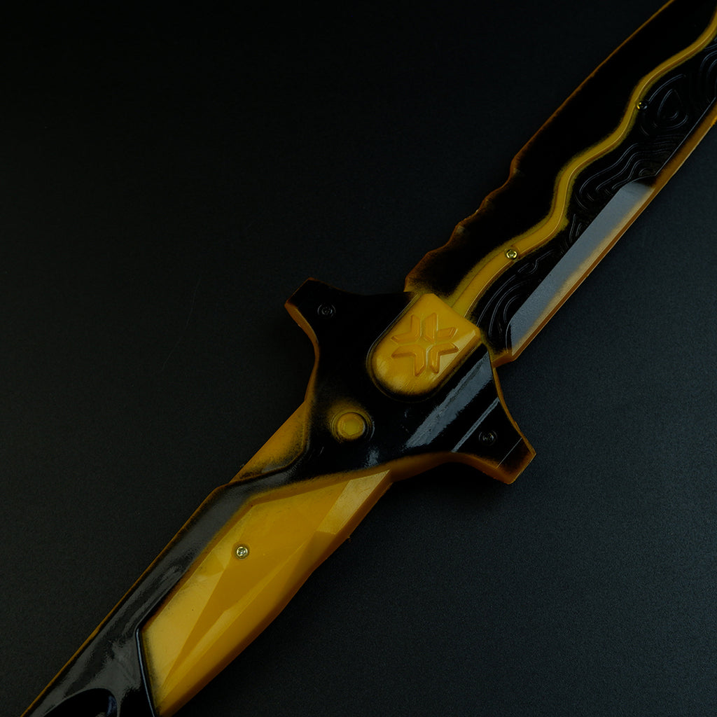 Valorant Tactical Dagger 45cm  LED Glowing Replica – Lightweight Cosplay Display Collectible