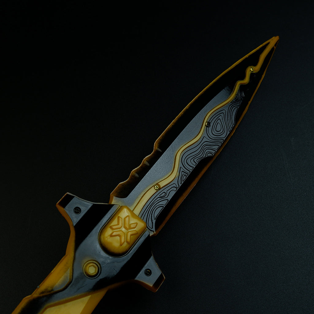 Valorant Tactical Dagger 45cm  LED Glowing Replica – Lightweight Cosplay Display Collectible