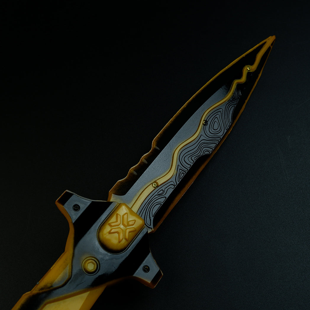 Valorant Tactical Dagger 45cm  LED Glowing Replica – Lightweight Cosplay Display Collectible