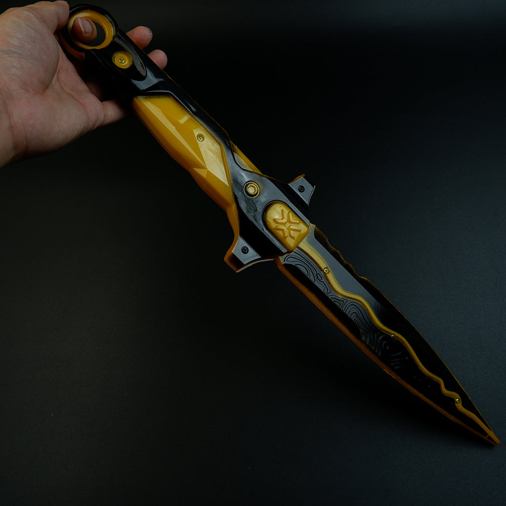 Valorant Tactical Dagger 45cm  LED Glowing Replica – Lightweight Cosplay Display Collectible