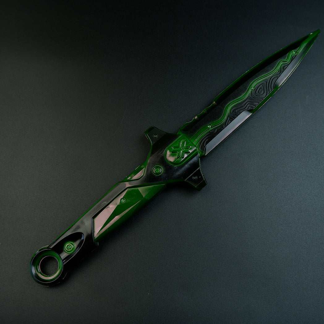 Valorant Tactical Dagger 45cm  LED Glowing Replica – Lightweight Cosplay Display Collectible