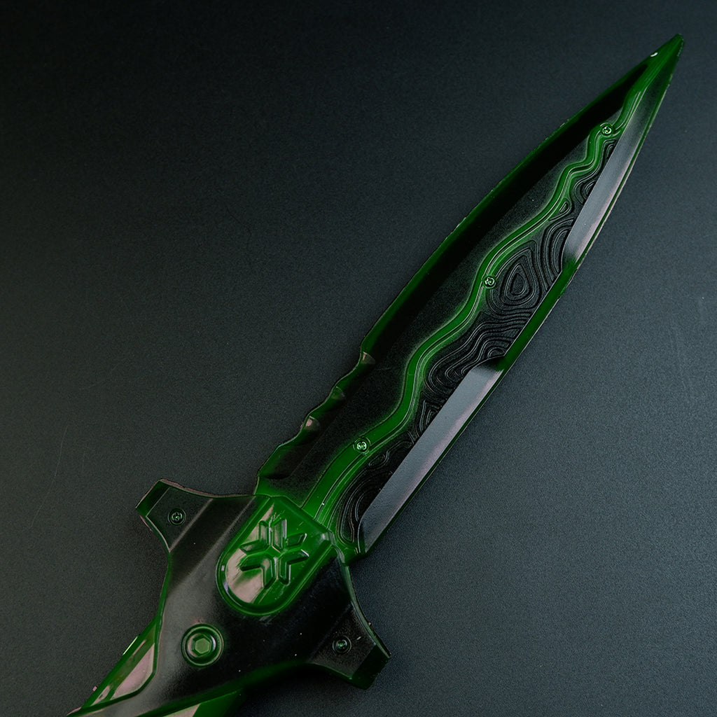 Valorant Tactical Dagger 45cm  LED Glowing Replica – Lightweight Cosplay Display Collectible