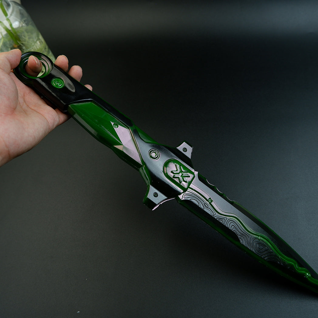 Valorant Tactical Dagger 45cm  LED Glowing Replica – Lightweight Cosplay Display Collectible