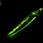 Valorant Tactical Dagger 45cm  LED Glowing Replica – Lightweight Cosplay Display Collectible