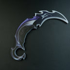 Valorant Reaver 2.0 Karambit LED Glowing Replica 25cm – USB Rechargeable Blue Light Cosplay Collectible