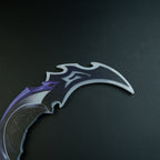 Valorant Reaver 2.0 Karambit LED Glowing Replica 25cm – USB Rechargeable Blue Light Cosplay Collectible