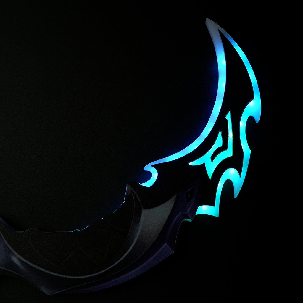 Valorant Reaver 2.0 Karambit LED Glowing Replica 25cm – USB Rechargeable Blue Light Cosplay Collectible