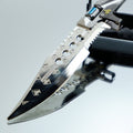 Valorant Sovereign Knife 22cm Metal Replica with Sheath & Stand – Zinc Alloy Celestial Engraved Dagger Collectible
