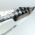 Valorant Sovereign Knife 22cm Metal Replica with Sheath & Stand – Zinc Alloy Celestial Engraved Dagger Collectible