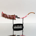 Bloodborne Saw Cleaver 22cm Metal Replica with Stand – Zinc Alloy Blood-Splattered Hunter Trick Weapon Collectible