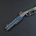 Apex Legends Peacekeeper Shotgun 16.5cm Metal Keychain – Zinc Alloy Lever-Action Replica Collectible