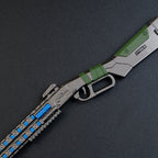 Apex Legends Peacekeeper Shotgun 16.5cm Metal Keychain – Zinc Alloy Lever-Action Replica Collectible